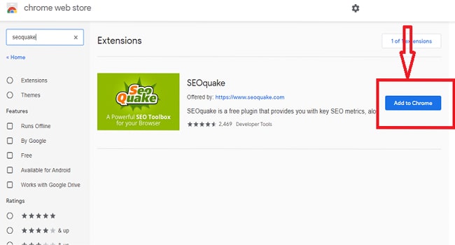 C&agrave;i đặt seoquake add on chrome 